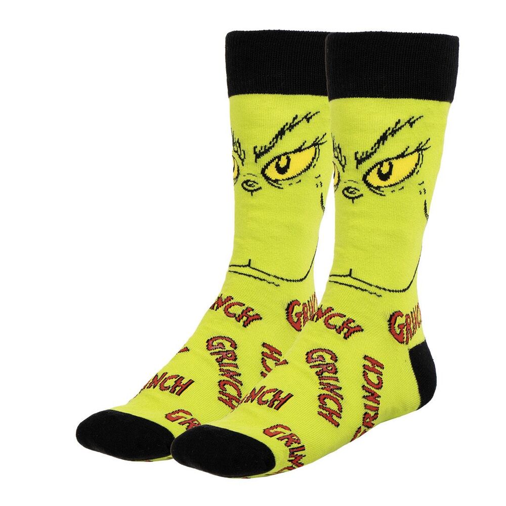 Grinch Conjunto de 3 Pares Meias