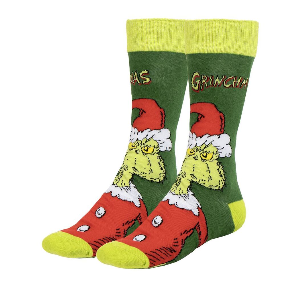Grinch Conjunto de 3 Pares Meias