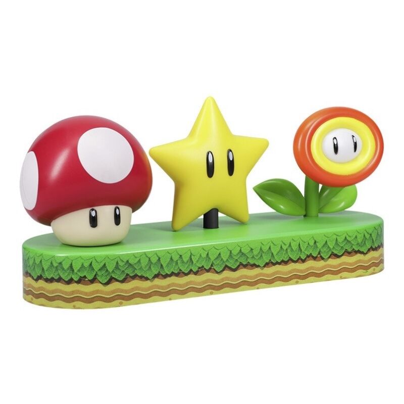 Super Mario Bros Icons candeeiro