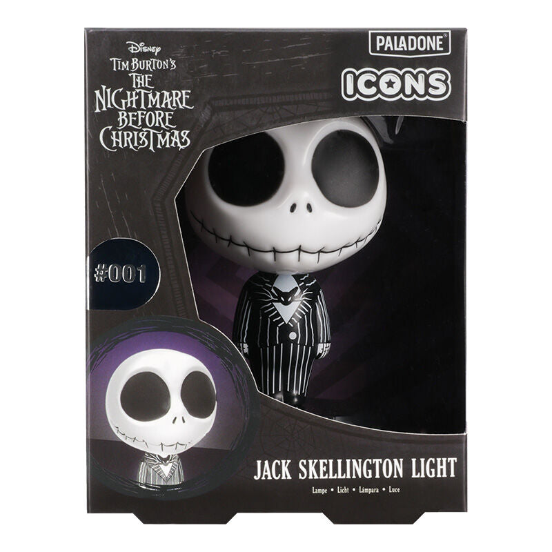 Disney Nightmare Before Christmas Jack Skellington Icons candeeiro 10cm