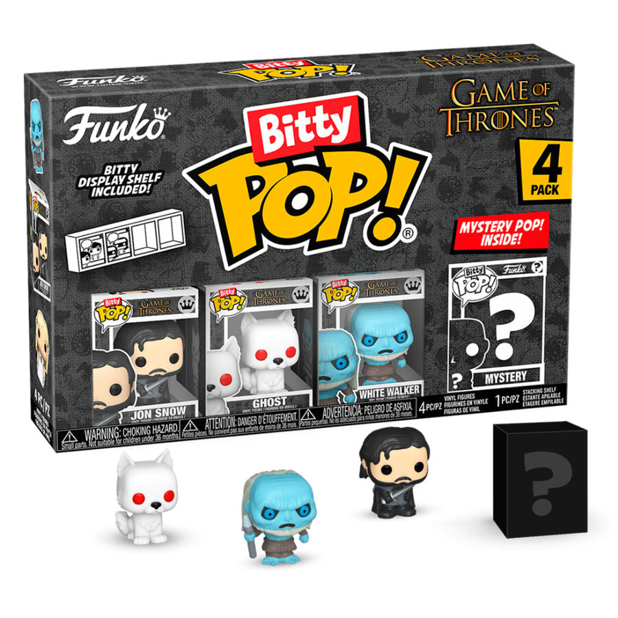 Blister 4 Figuras Bitty Funko POP! Game of Thrones Jon Snow