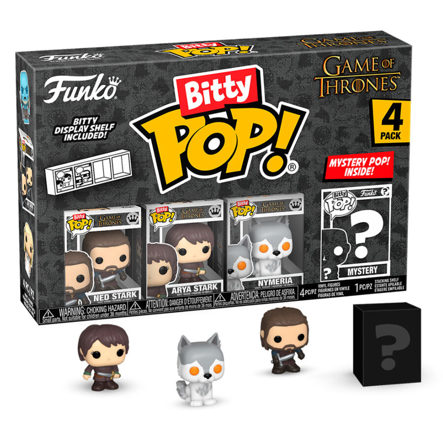 Blister 4 Figuras Bitty Funko POP! Game of Thrones Ned Stark