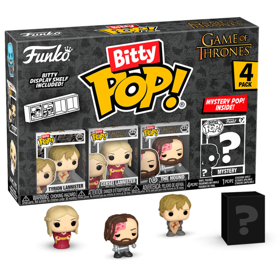 Blister 4 Figuras Bitty Funko POP! Game of Thrones Tyrion