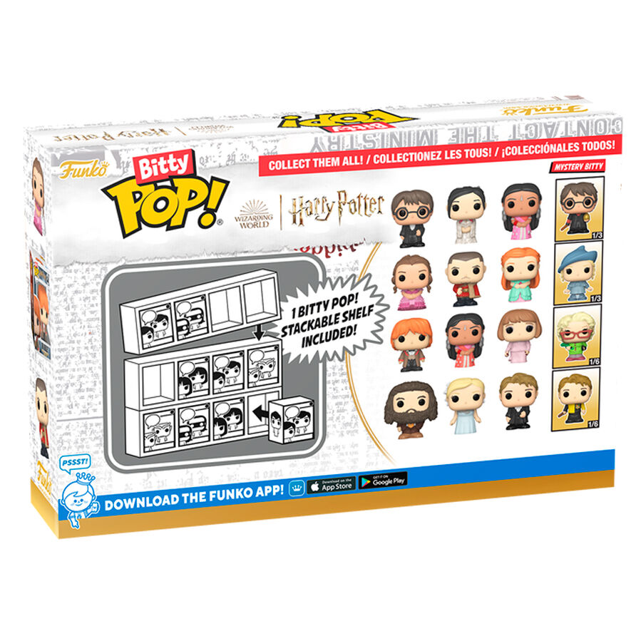 Blister 4 Figuras Bitty Funko POP! Harry Potter Hermione