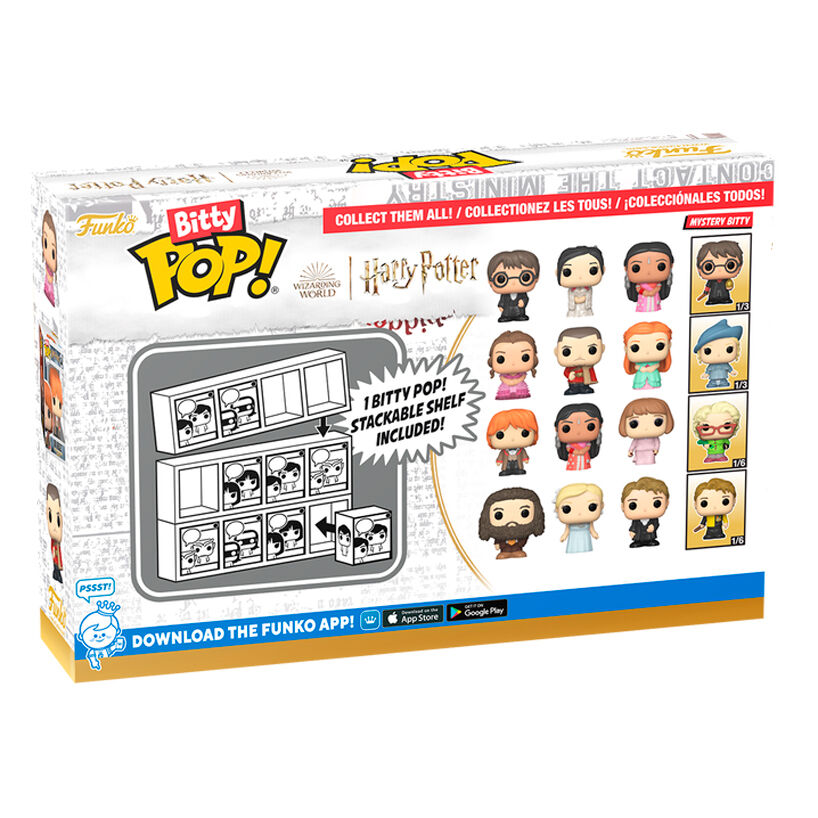 Blister 4 Figuras Bitty Funko POP! Harry Potter Hagrid