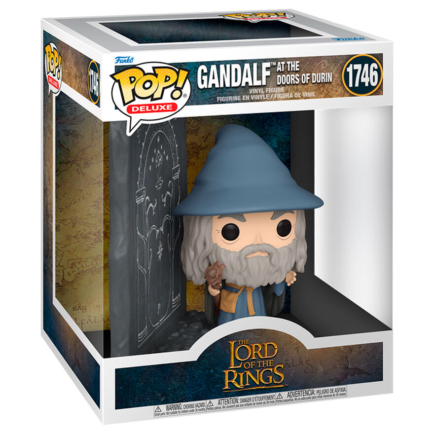 Funko POP!Deluxe The Lord of the Rings Gandalf with Doors of Durin