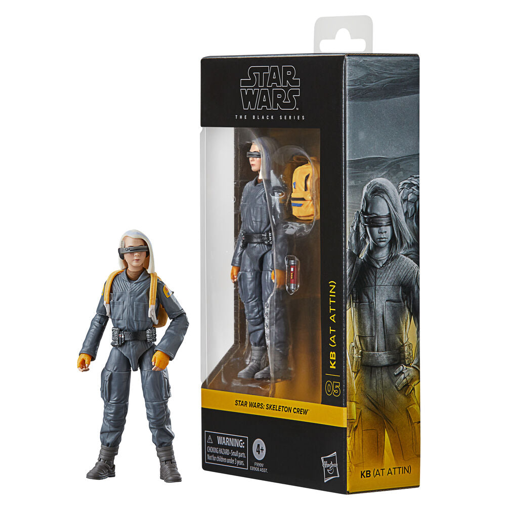 Star Wars Skeleton Crew KB At Attin Figura 15cm