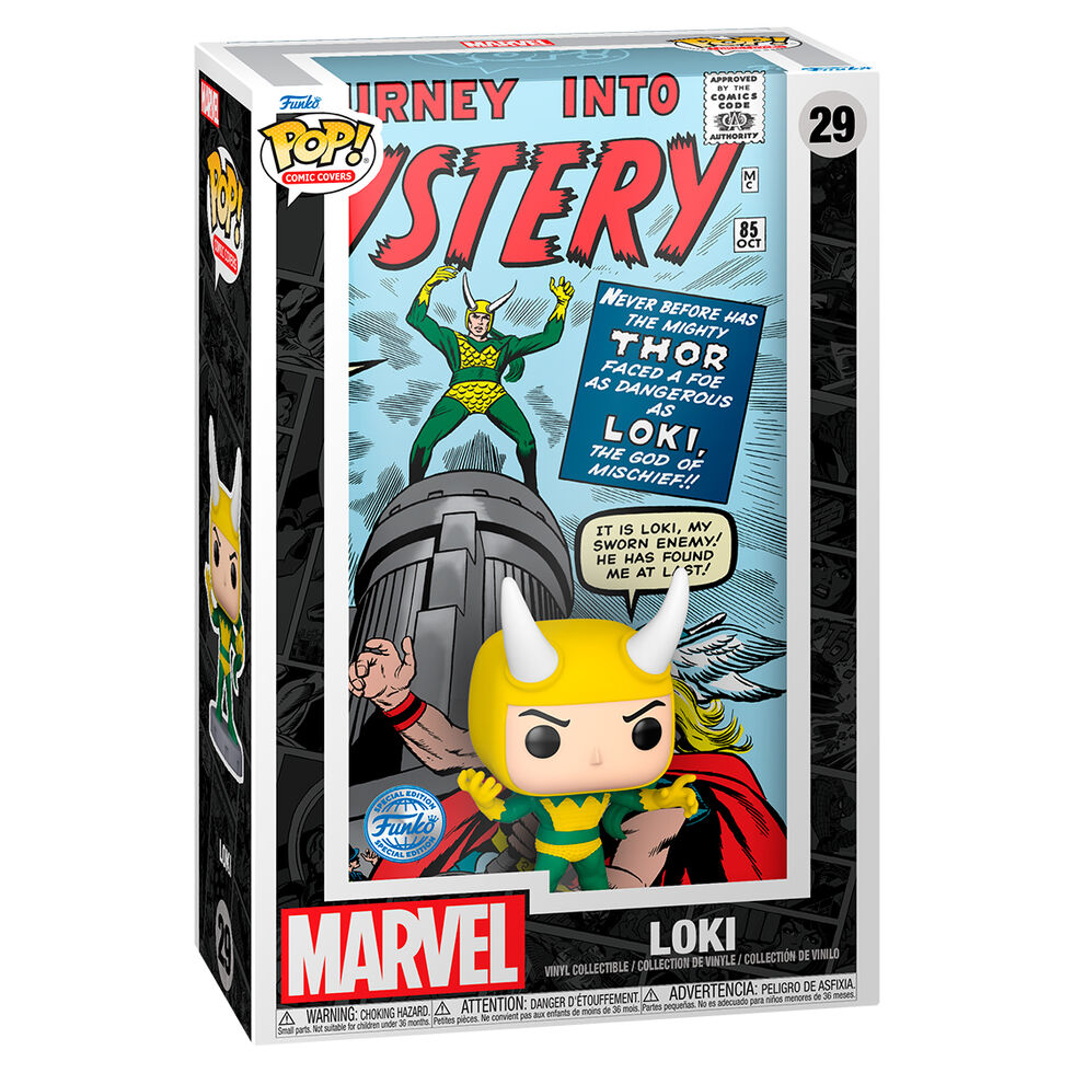 Funko POP!Comic Cover Marvel Loki Exclusive