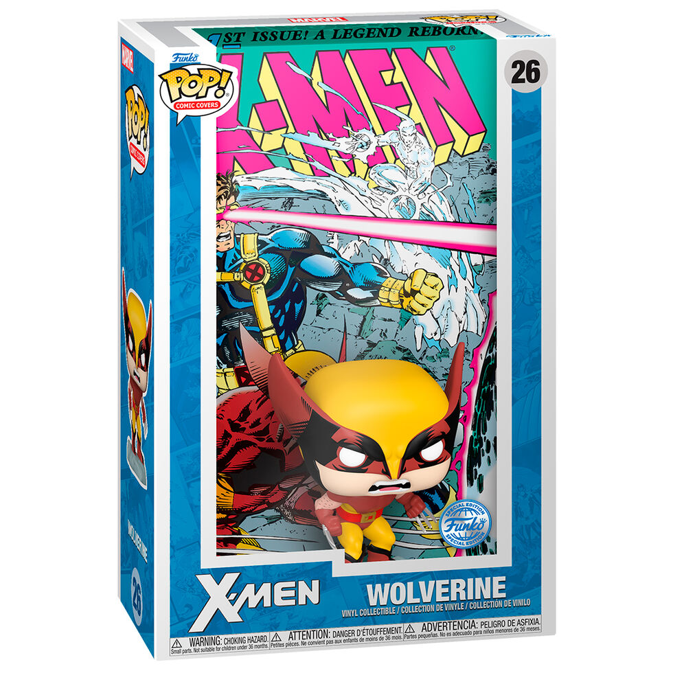 Funko POP!Comic Cover Marvel X-Men Wolverine Exclusive