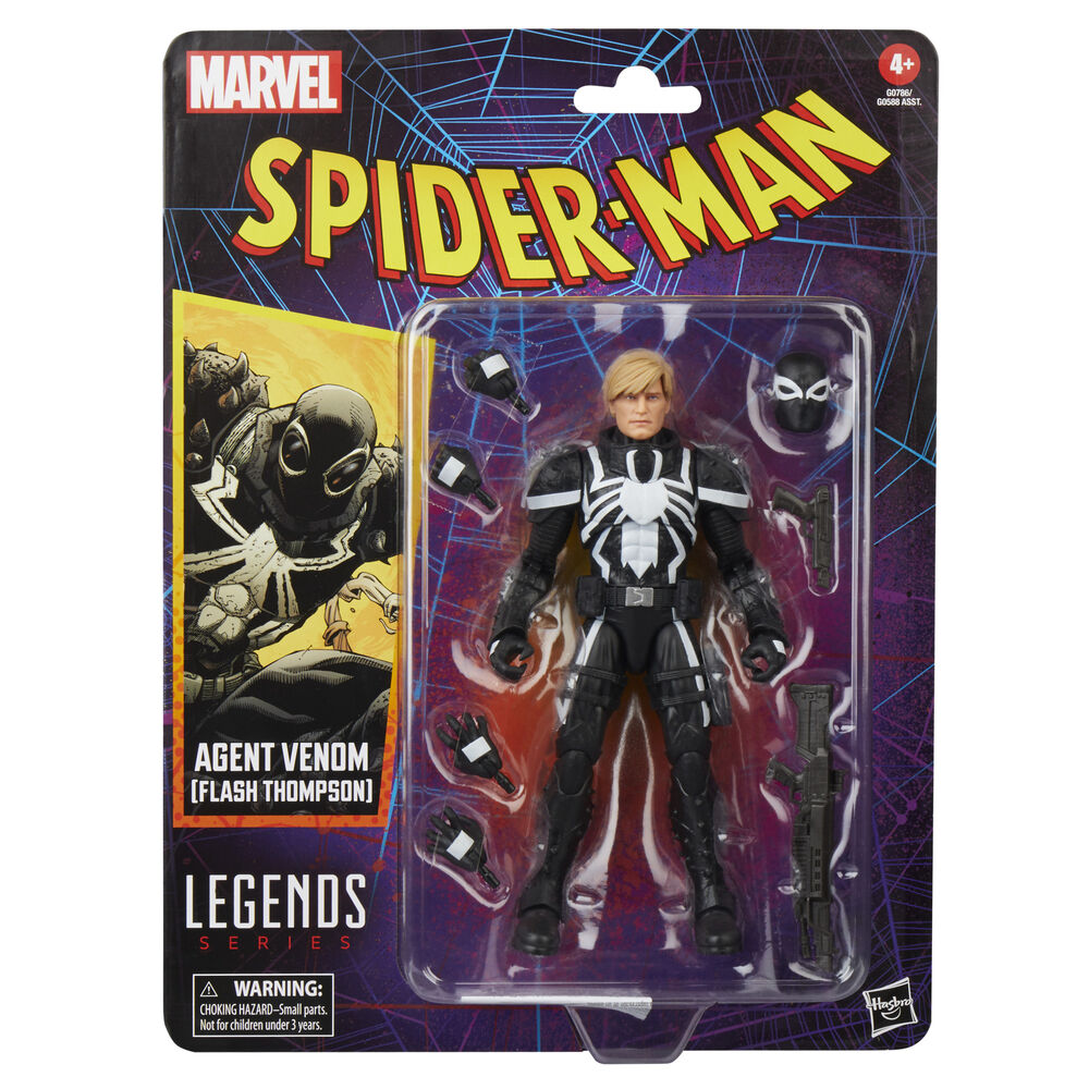 Marvel Spider-Man Agent Venom Flash Thompson Figura 15cm