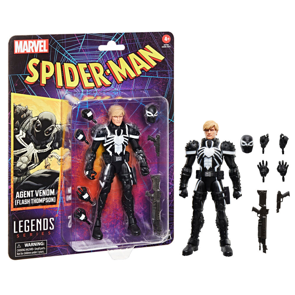 Marvel Spider-Man Agent Venom Flash Thompson Figura 15cm