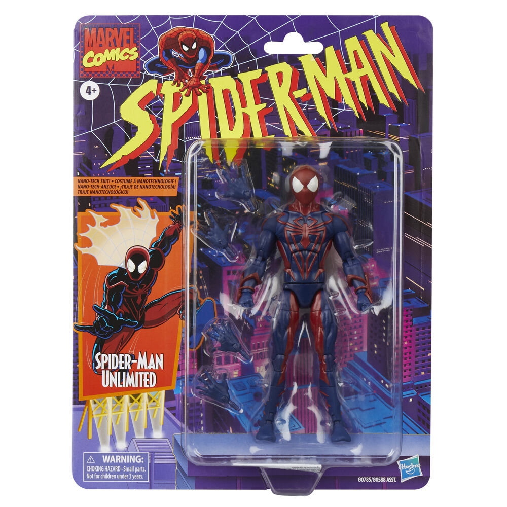 Marvel Comics Spider-Man Spiderman Unlimited Figura 15cm