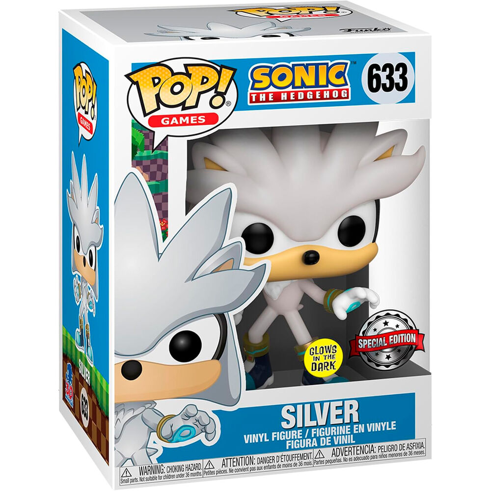Funko POP!Sonic the Hedgehog Silver Exclusive