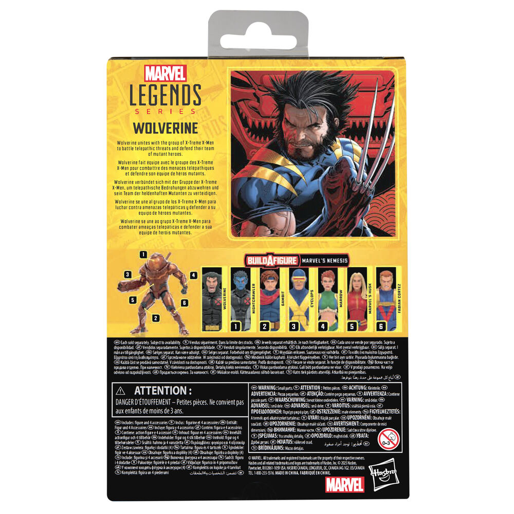 Marvel X-Men Wolverine Figura 15cm