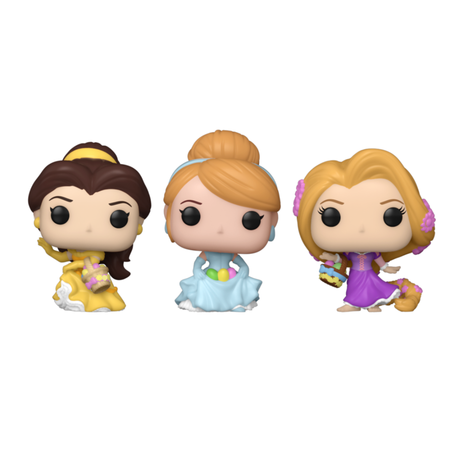 Pocket Funko POP! blister 3 Figuras Disney Princess Easter