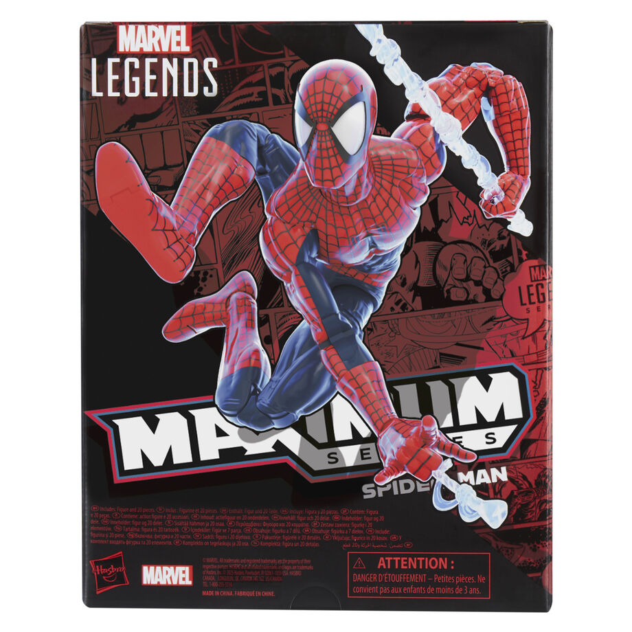 Marvel Legends Maximum Series Spider-Man Figura 15cm