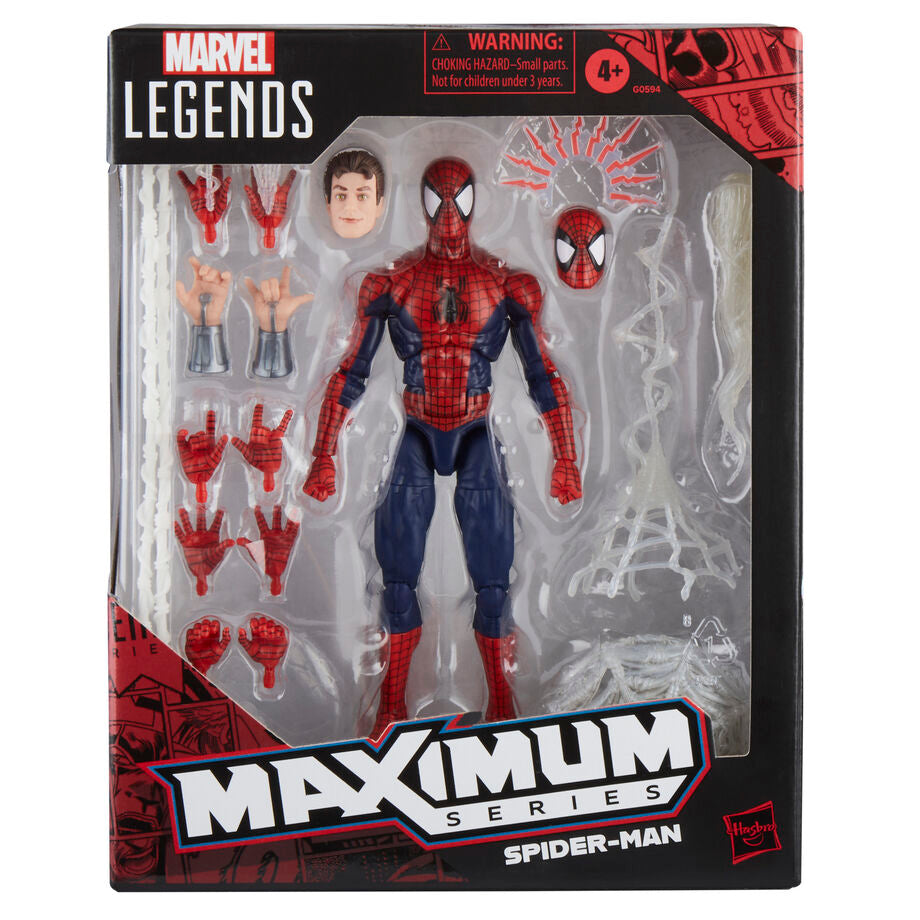 Marvel Legends Maximum Series Spider-Man Figura 15cm