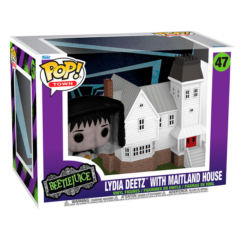Funko POP! Town Beetlejuice - Lydia Deetz with Maitland House