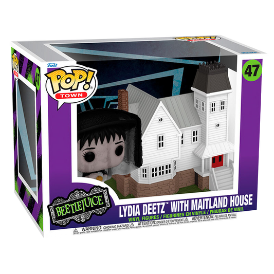 Funko POP! Town Beetlejuice - Lydia Deetz with Maitland House