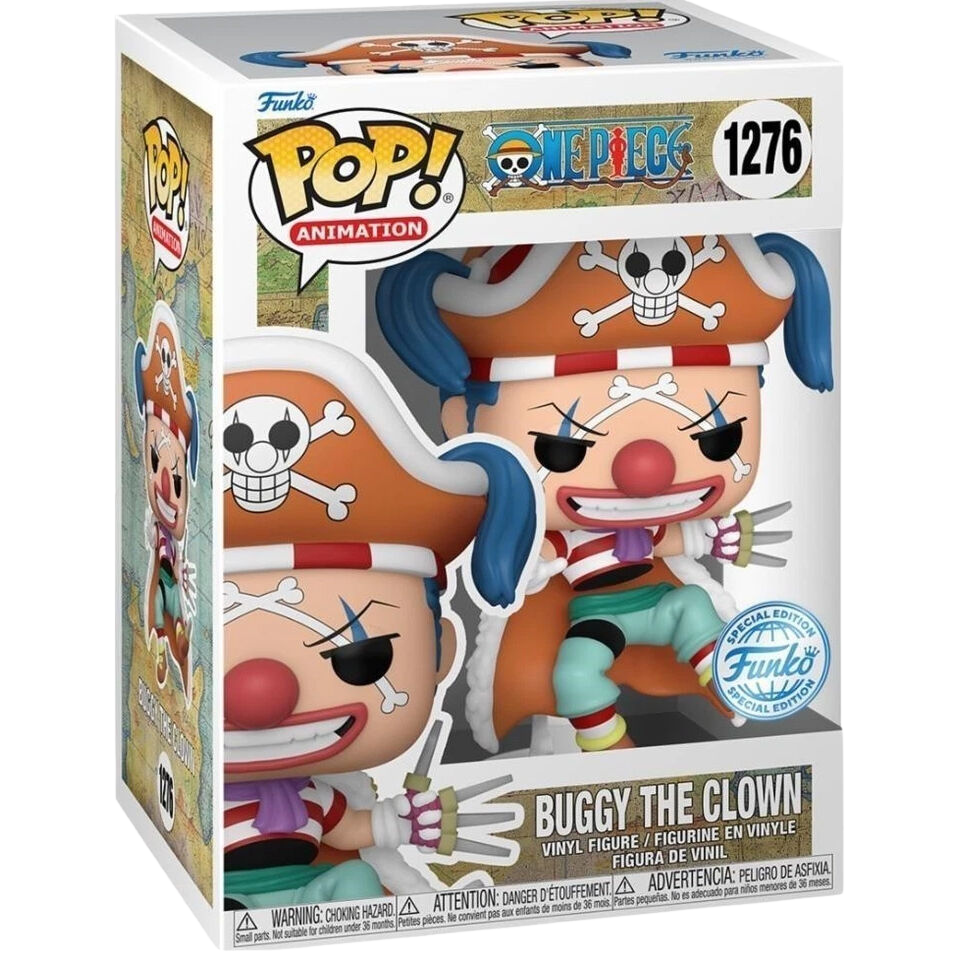 Funko POP! One Piece - Buggy the Clown *Exclusive*