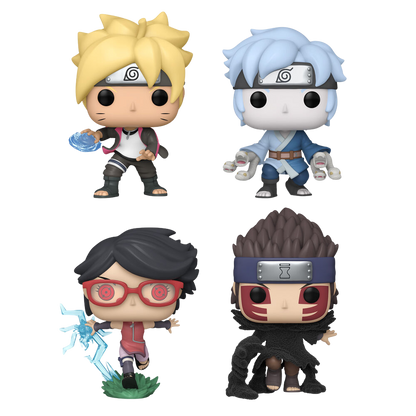 Funko POP! Pack 4 Figuras Boruto *Exclusive*