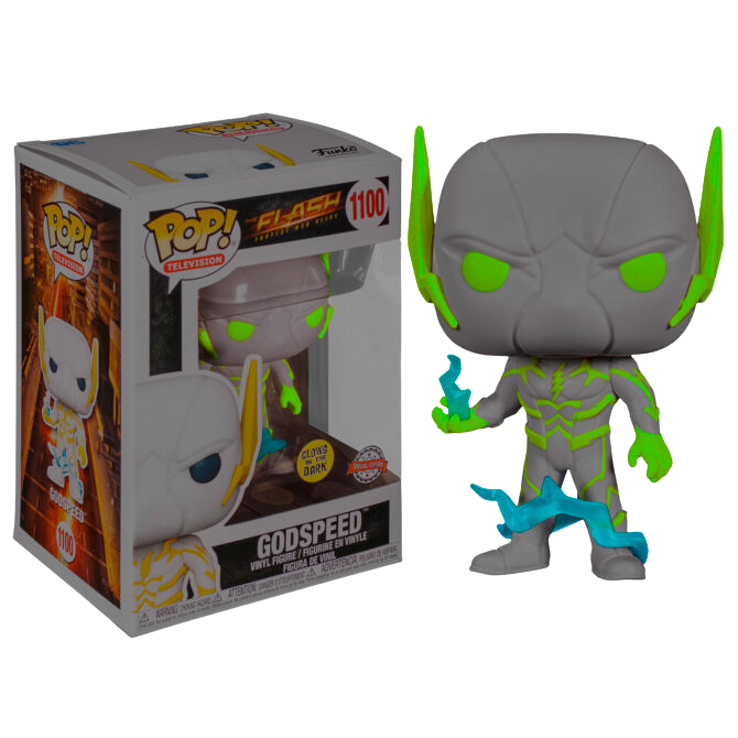 Funko POP! DC Comics The Flash - Godspeed *GITD Exclusive*