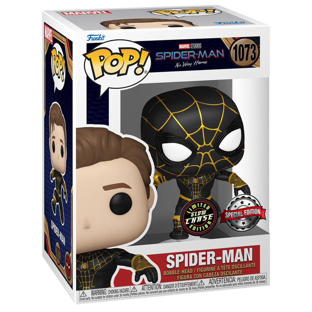 Funko POP! Marvel Spider-Man No Way Home - Spider-Man *Exclusive Chase*