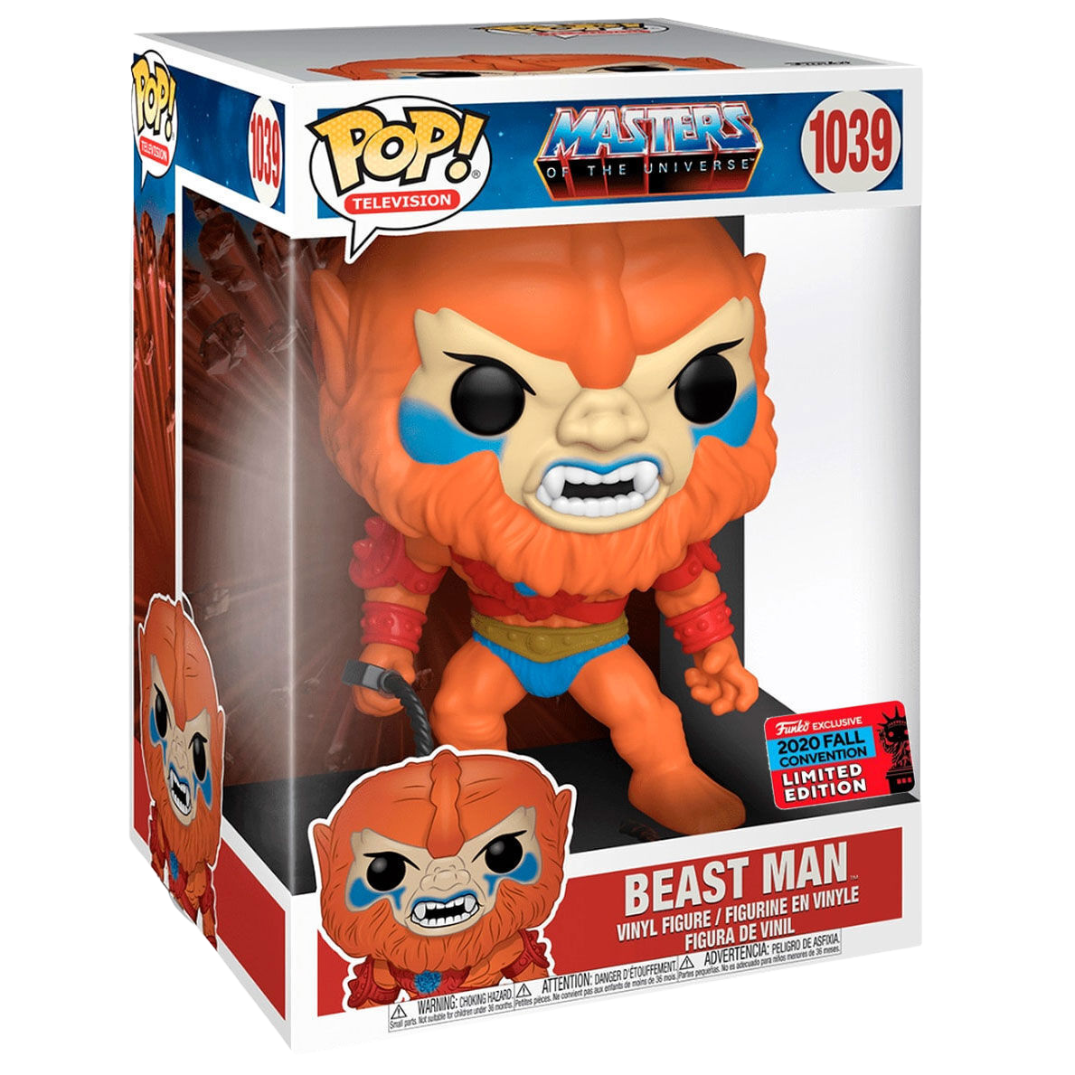 Funko POP! Masters of the Universe - Beast Man *Exclusive* 10'