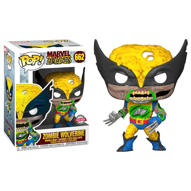 Funko POP! Marvel Zombies - Zombie Wolverine *Exclusive* 10'