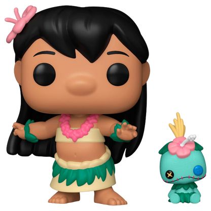 Funko POP! Disney Lilo & Stitch - Hula Lilo with Scrump