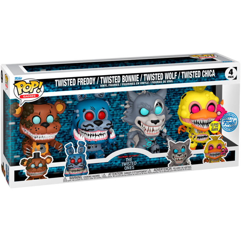 Funko POP! Pack 4 Figuras Five Nights at Freddys *Exclusive*