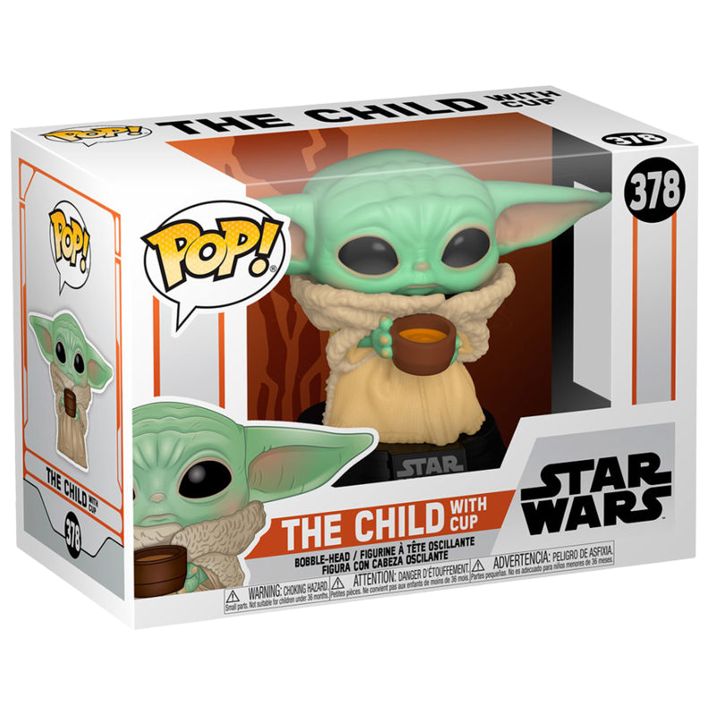 Funko POP! Star Wars Mandalorian - The Child with Cup