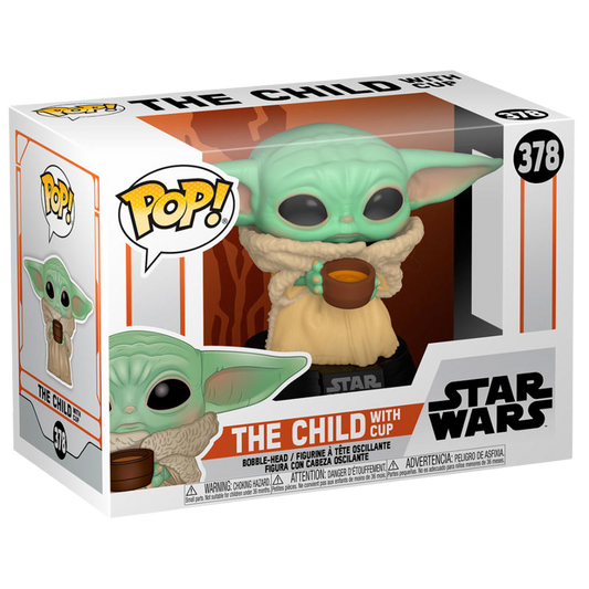 Funko POP! Star Wars Mandalorian - The Child with Cup