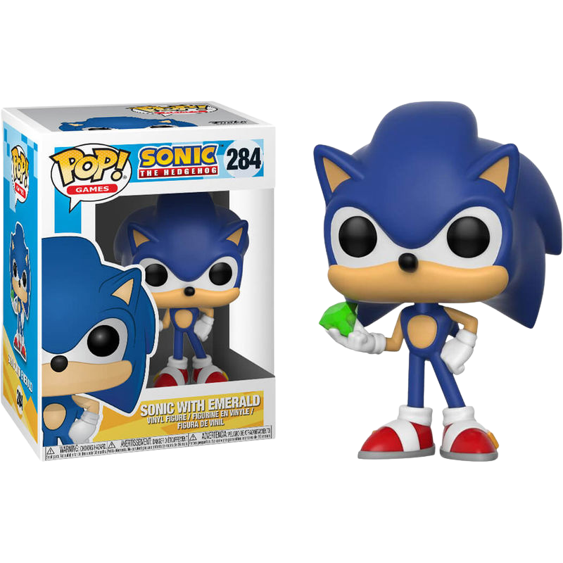 Funko POP! Sonic - Sonic with Emerald