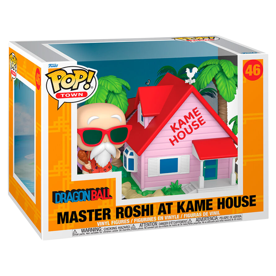Funko POP! Town Dragon Ball - Master Roshi At Kame House