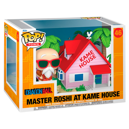 Funko POP! Town Dragon Ball - Master Roshi At Kame House