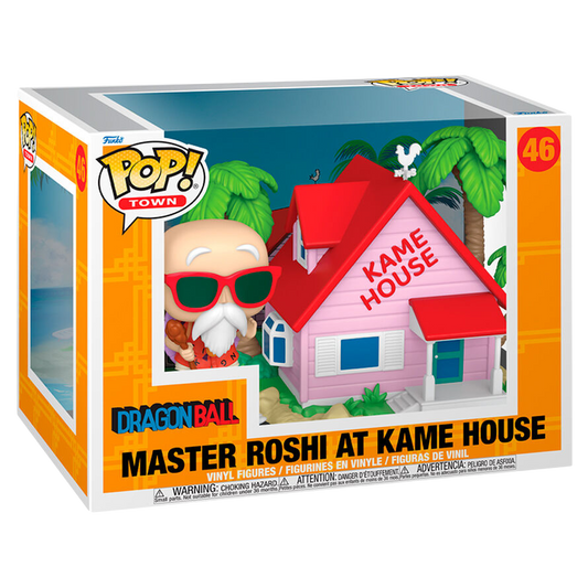 Funko POP! Town Dragon Ball - Master Roshi At Kame House