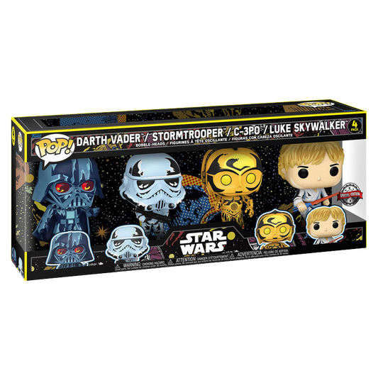 Funko POP! Pack 4 Figuras Star Wars *Exclusive*