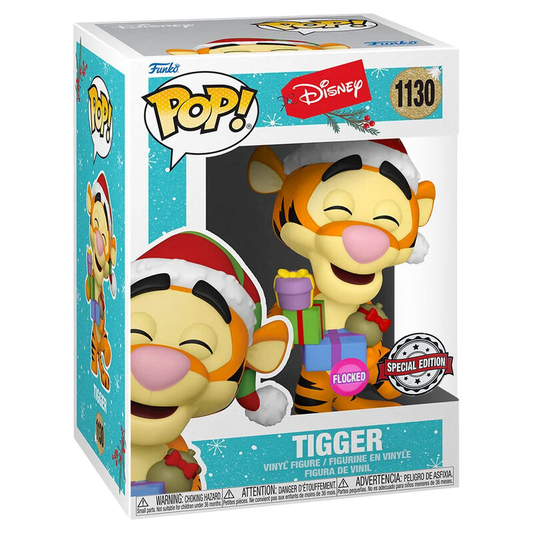 Funko POP! Disney Holiday Tigger Flocked Exclusive
