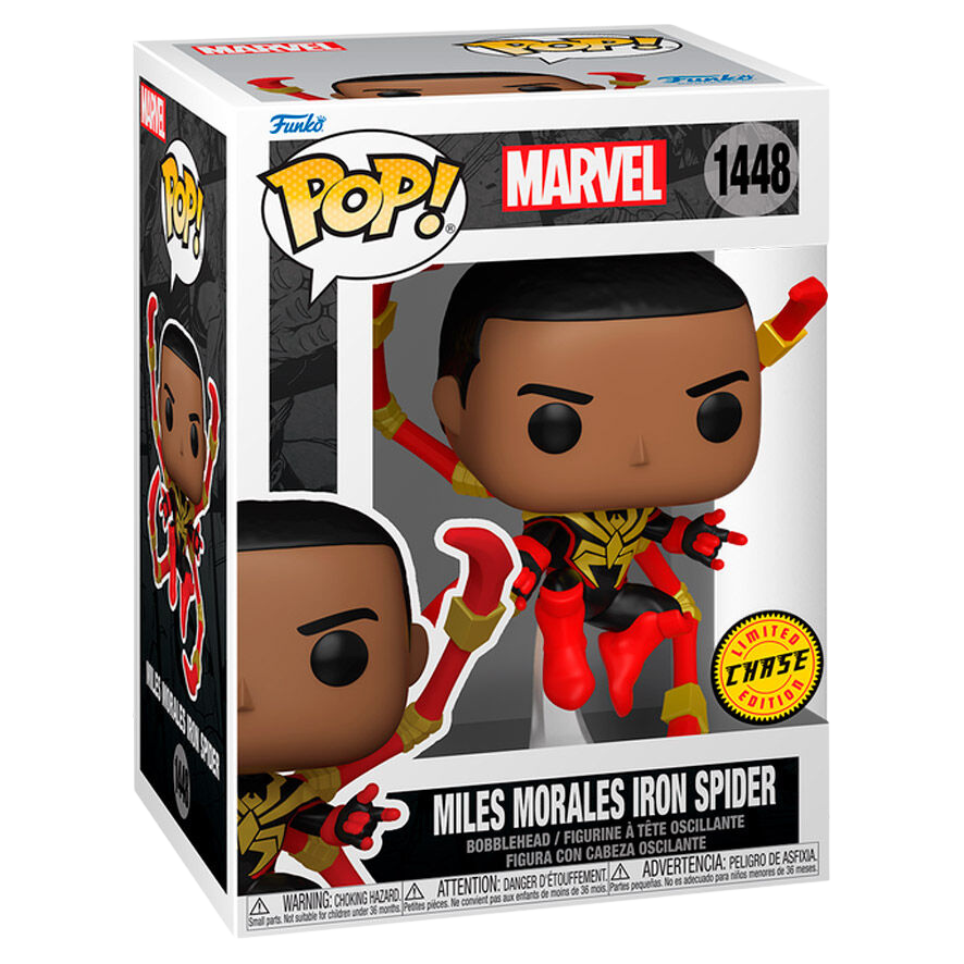 Funko POP! Marvel - Miles Morales Iron Spider *Chase*