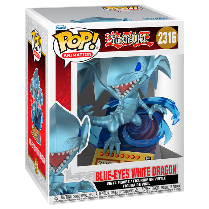 Funko POP! Premium Yu-Gi-Oh! - Blue-Eyes White Dragon