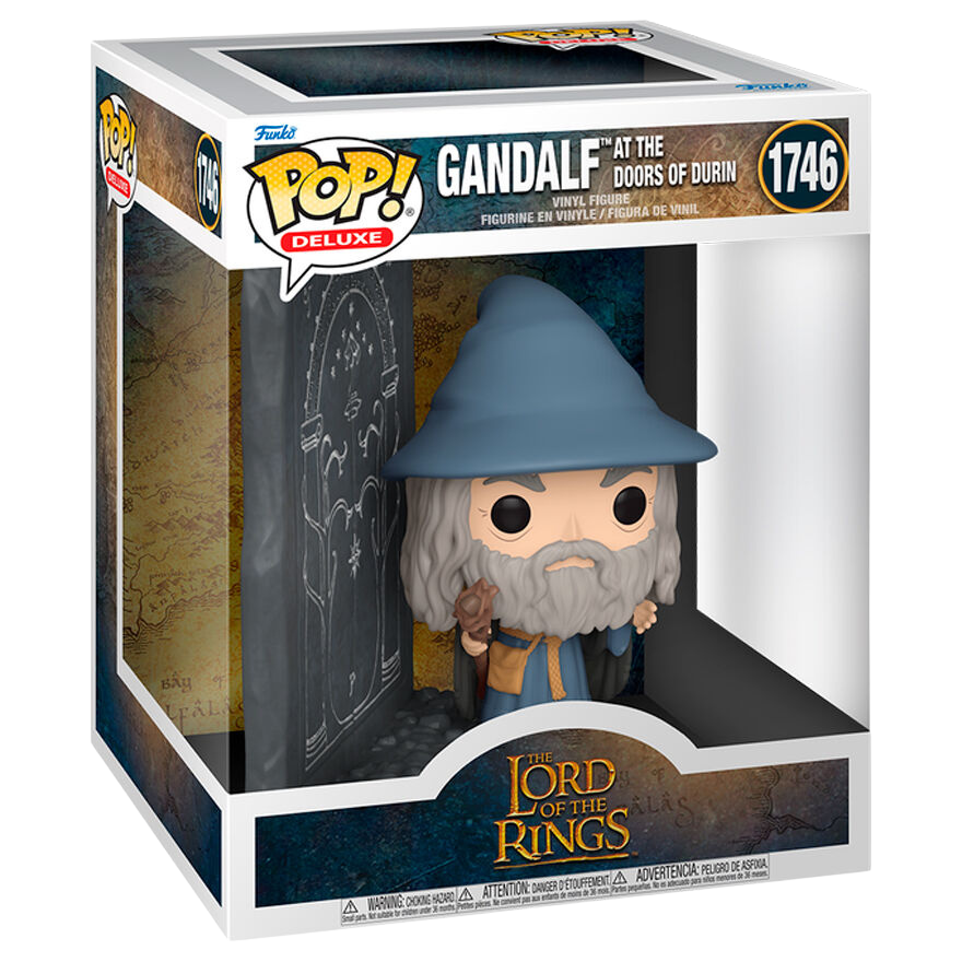 Funko POP! Deluxe The Lord of the Rings - Gandalf with Doors of Durin