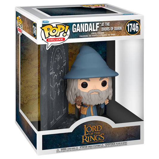Funko POP! Deluxe The Lord of the Rings - Gandalf with Doors of Durin