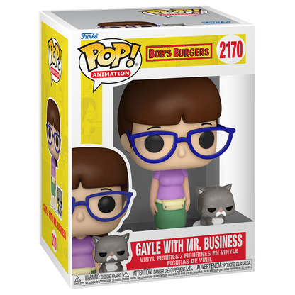 Funko POP! Bob's Burgers - Gayle with Mr. Business *PRE-ORDER*