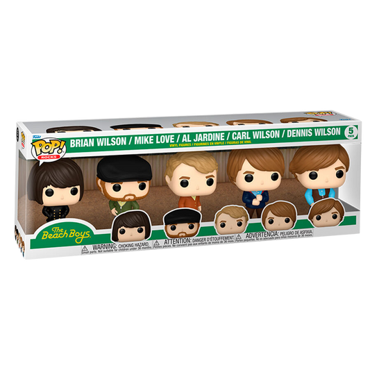 Funko POP! Pack 5 Figuras - The Beach Boys