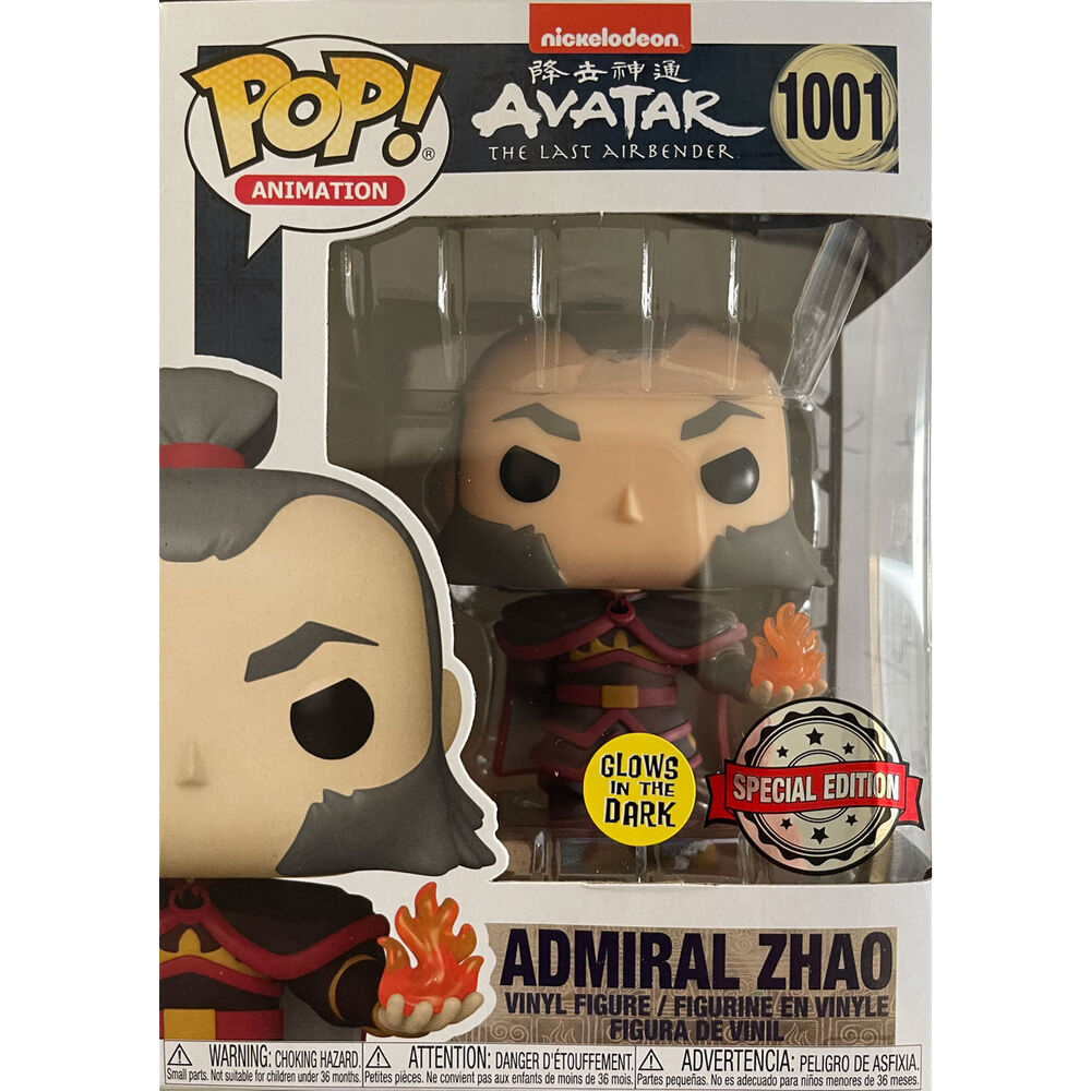 Funko POP! Avatar - Admiral Zhao with Fireball *Exclusive*