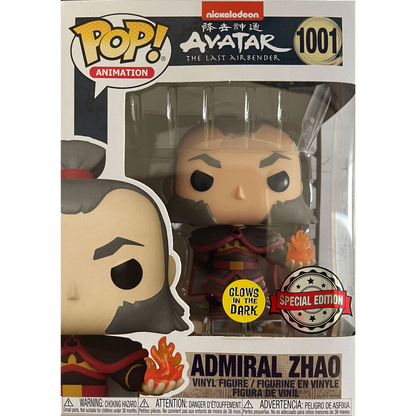 Funko POP! Avatar - Admiral Zhao with Fireball *Exclusive*