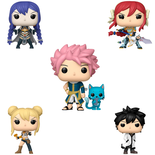 Bundle Funko POP! Fairy Tail - Coleção abril de 2026