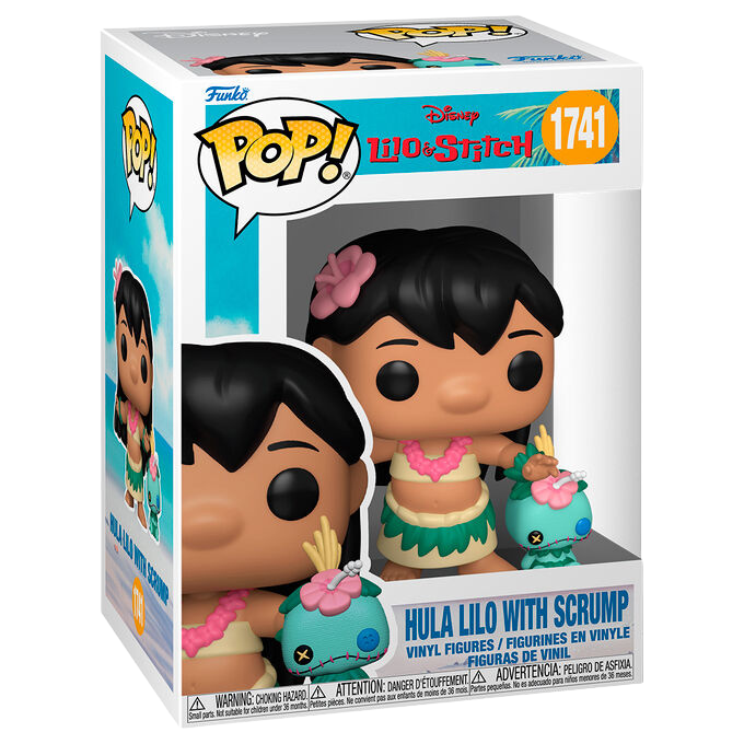Funko POP! Disney Lilo & Stitch - Hula Lilo with Scrump