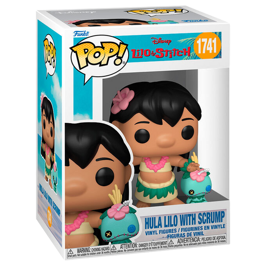 Funko POP! Disney Lilo & Stitch - Hula Lilo with Scrump
